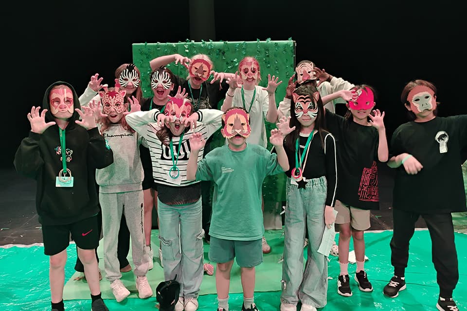 Benenden Lion King performance