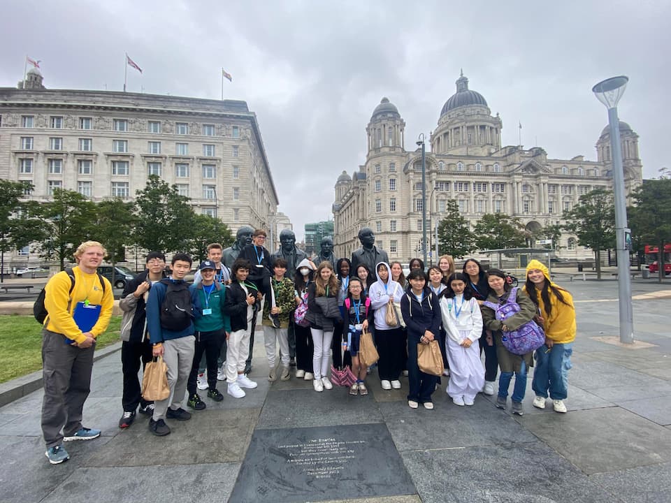 Discovery Summer students at Liverpool